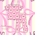 BOWS PREORDER- LONG SLEEVE AND PANTS- Two Piece Set
