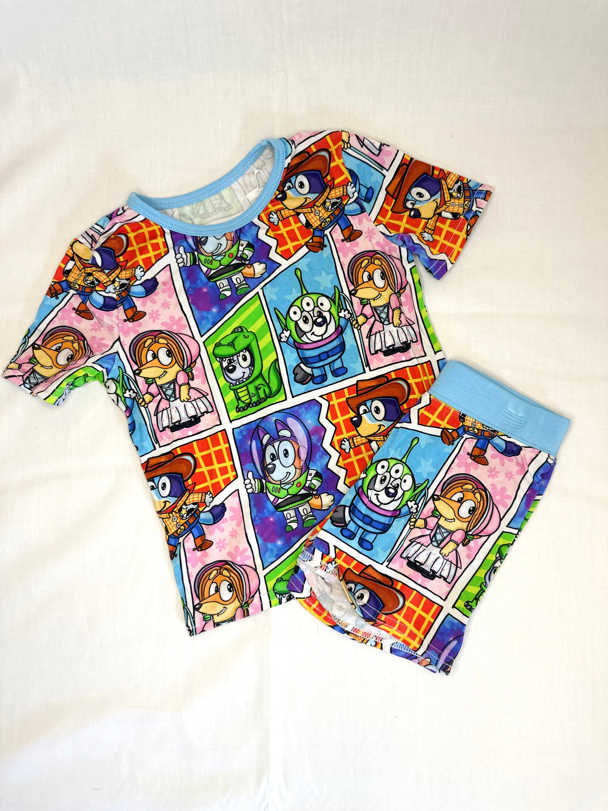 Short Sleeve and Shorts Set