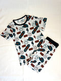 Short Sleeve and Shorts Set